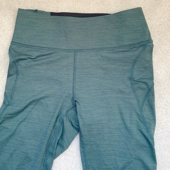 Outdoor Voices 7/8 Warmup Athletic Hi Rise Athletic Green Gym Leggings - Picture 5 of 15